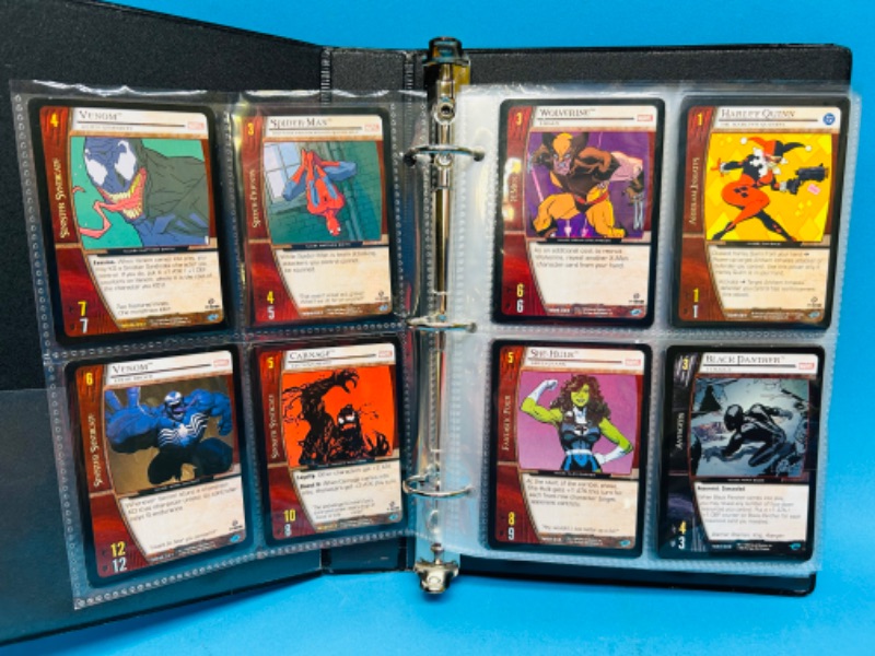 Photo 7 of 686521…200 marvel VS System cards in binder 2004 