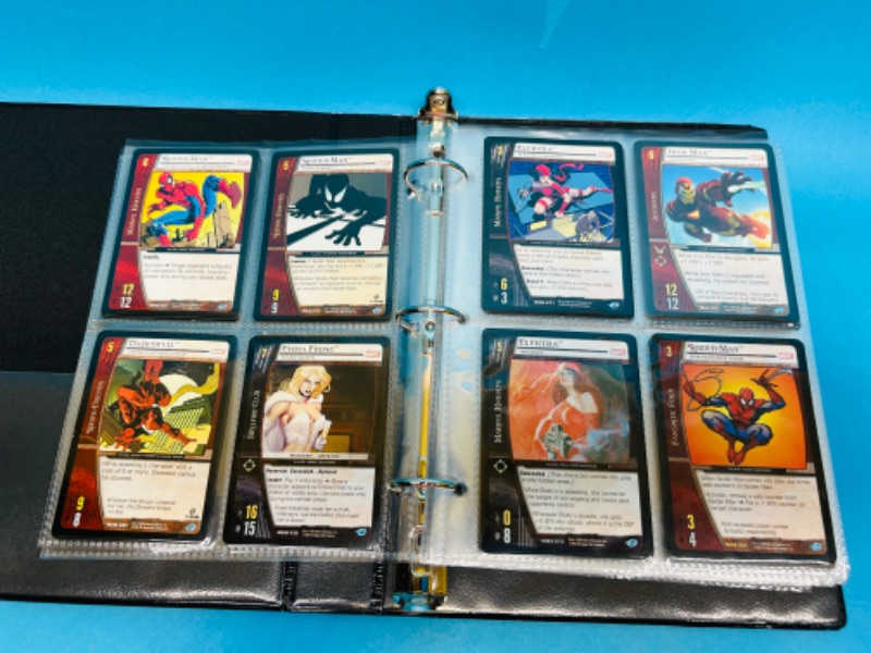 Photo 8 of 686521…200 marvel VS System cards in binder 2004 