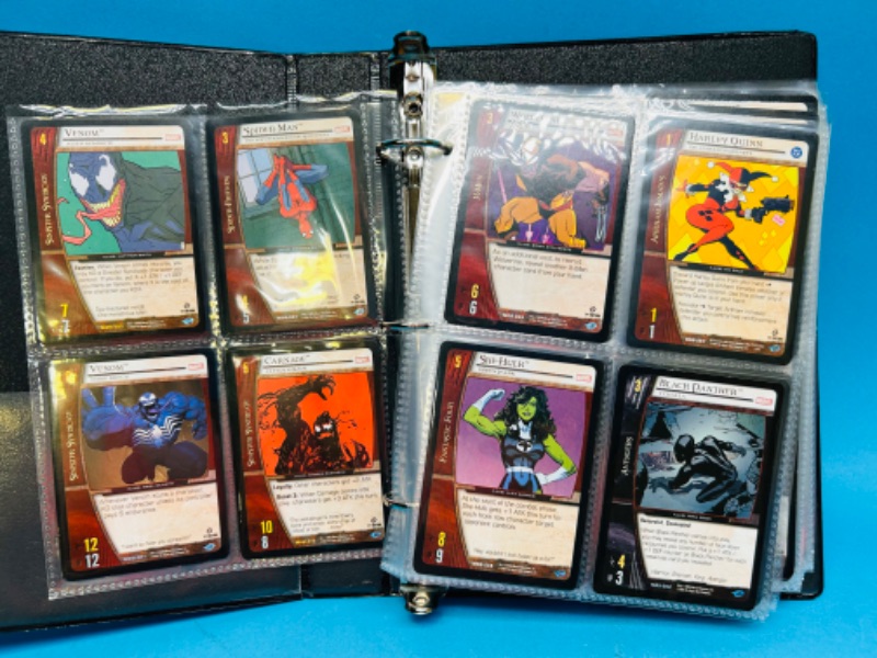 Photo 11 of 686521…200 marvel VS System cards in binder 2004 