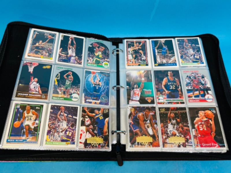 Photo 11 of 686523…288 mixed basketball cards in binder