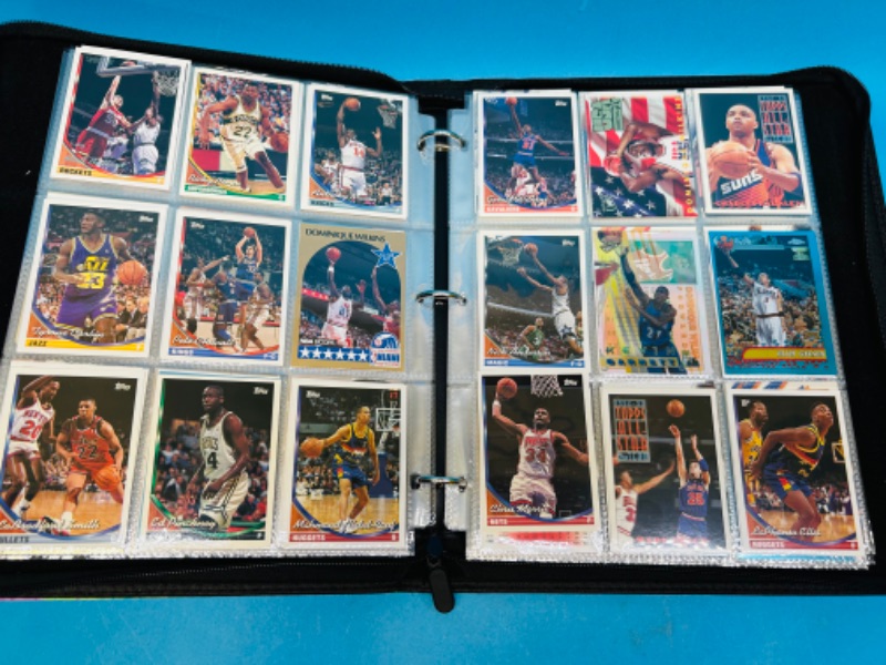 Photo 12 of 686523…288 mixed basketball cards in binder