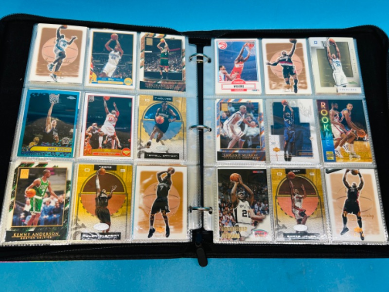 Photo 3 of 686523…288 mixed basketball cards in binder