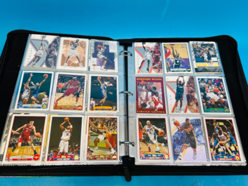 Photo 2 of 686523…288 mixed basketball cards in binder