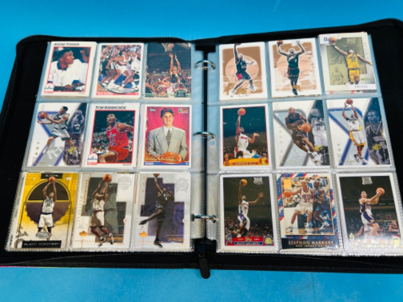 Photo 9 of 686523…288 mixed basketball cards in binder