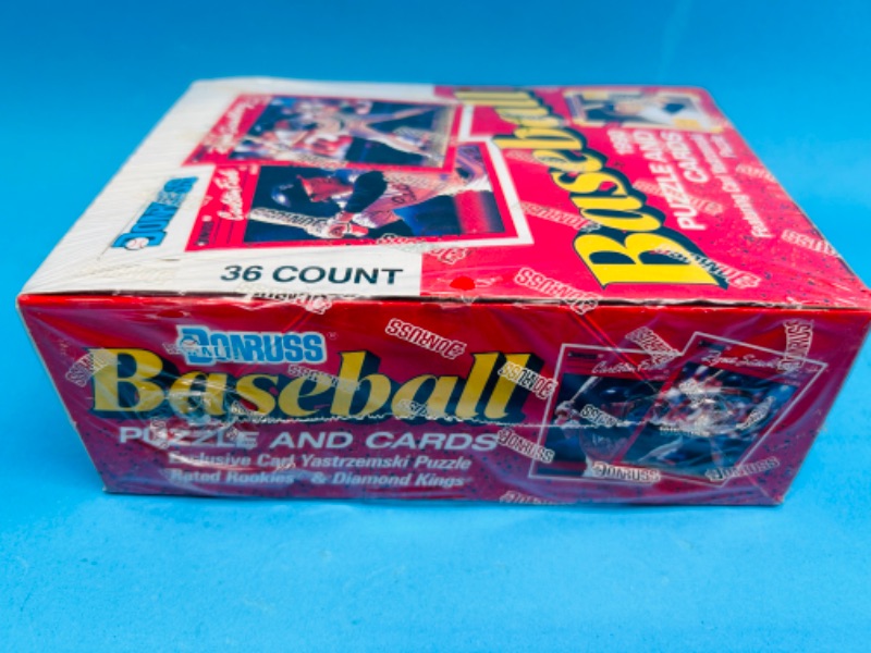 Photo 3 of 686531…sealed Donruss 1990 baseball puzzle and card box 