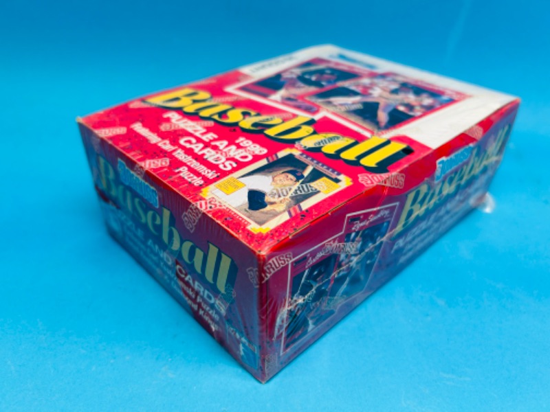 Photo 2 of 686531…sealed Donruss 1990 baseball puzzle and card box 