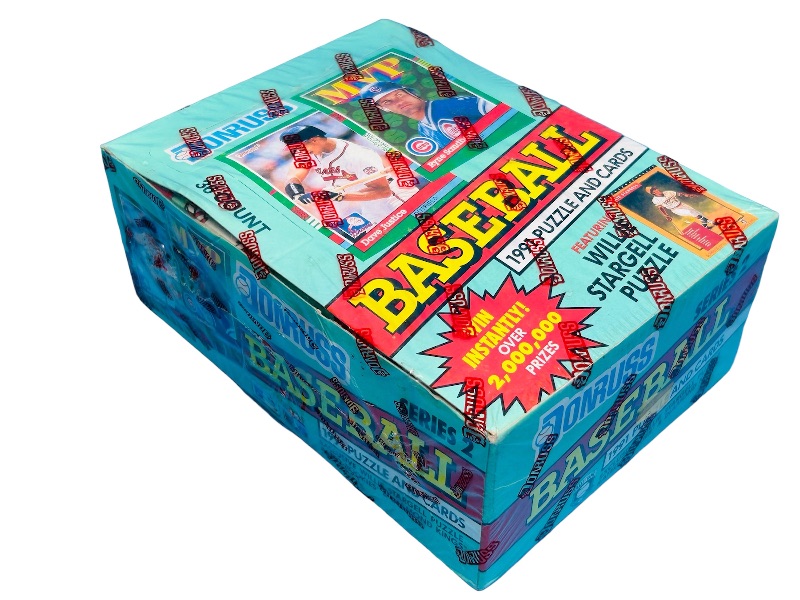 Photo 1 of 686532…sealed Donruss 1991 puzzle and card box 