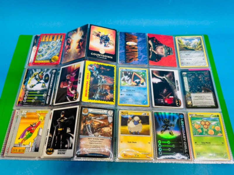 Photo 4 of 686552…252 mixed character and comic cards in binder 