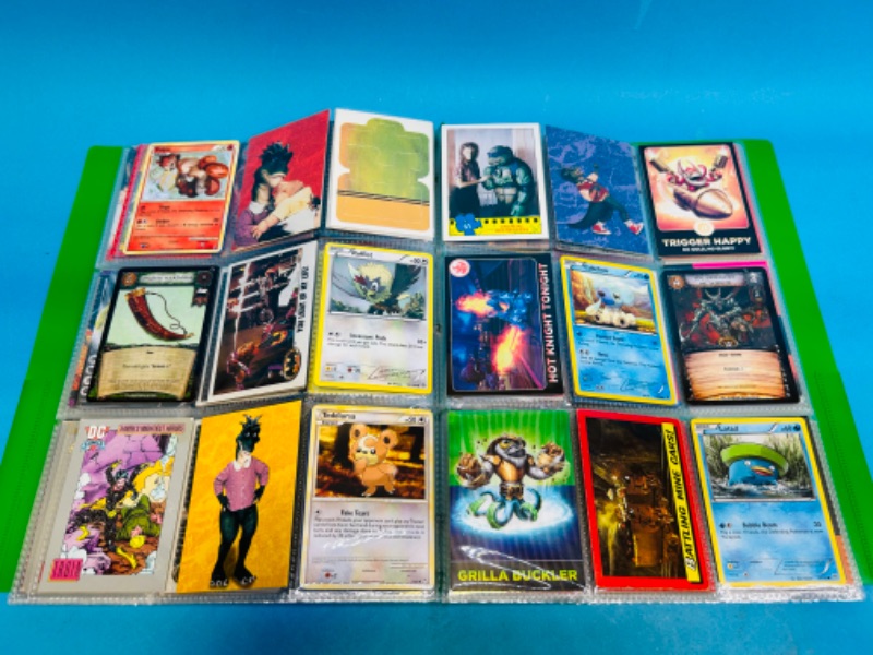 Photo 3 of 686552…252 mixed character and comic cards in binder 