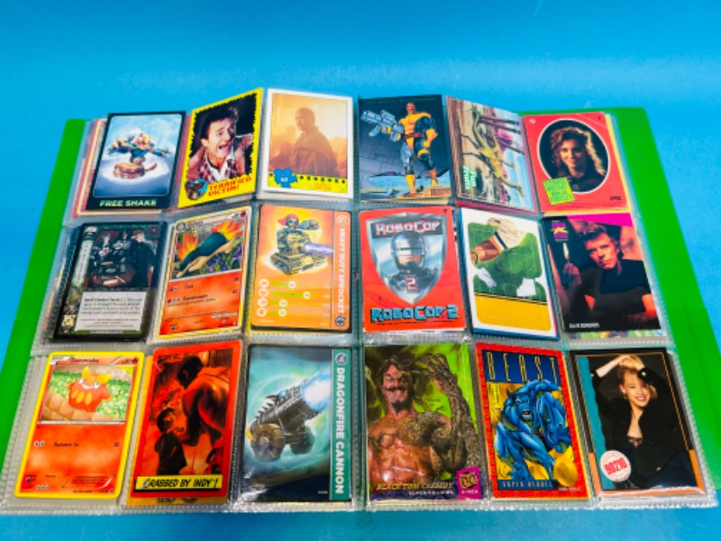 Photo 6 of 686552…252 mixed character and comic cards in binder 