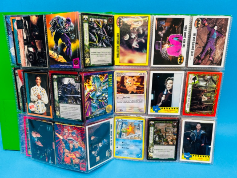 Photo 1 of 686552…252 mixed character and comic cards in binder 