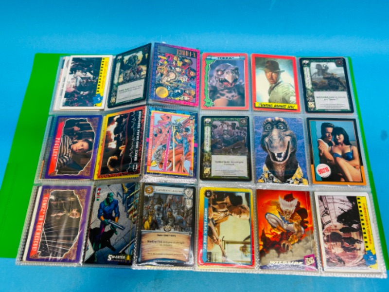 Photo 13 of 686552…252 mixed character and comic cards in binder 