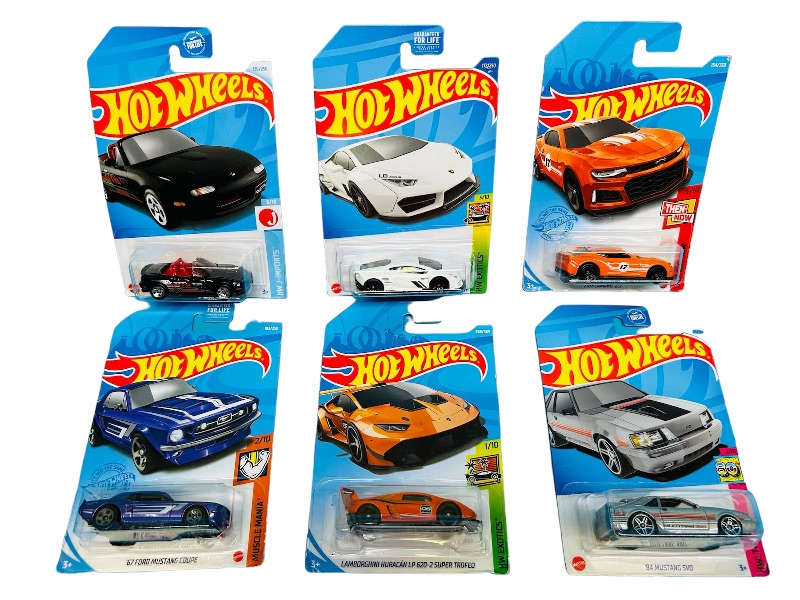 Photo 1 of 686554…6 hot wheels die cast cars 