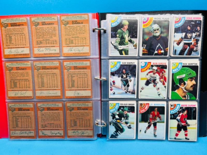 Photo 7 of 686576…99 vintage 1978 hockey cards in binder
