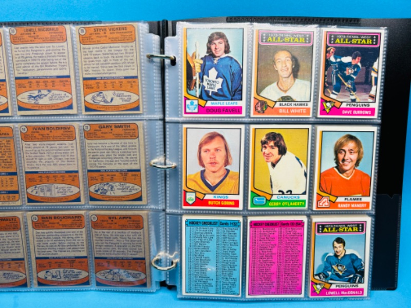 Photo 12 of 686577…117 vintage hockey cards in binder 