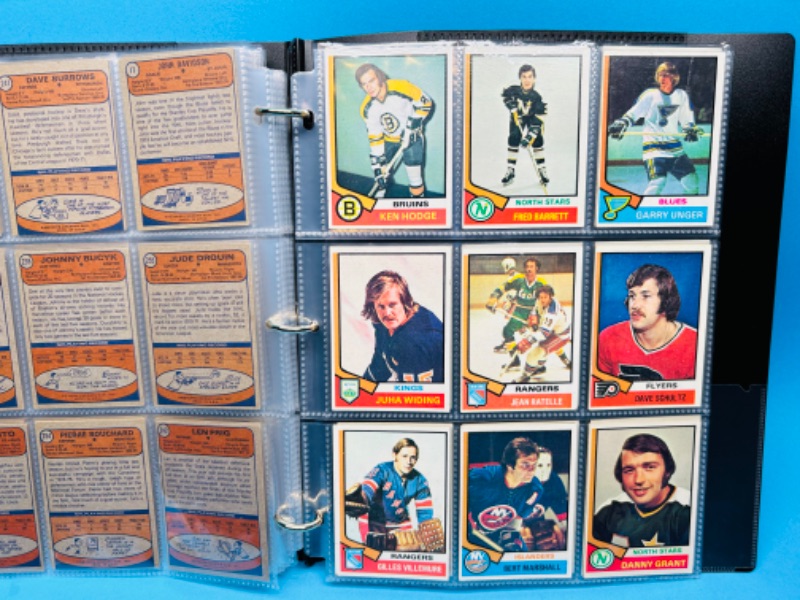 Photo 7 of 686577…117 vintage hockey cards in binder 