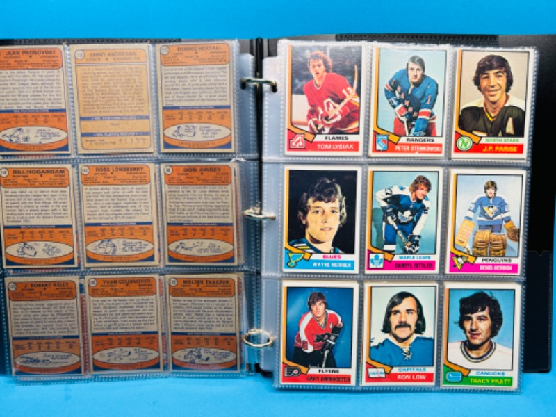 Photo 8 of 686577…117 vintage hockey cards in binder 