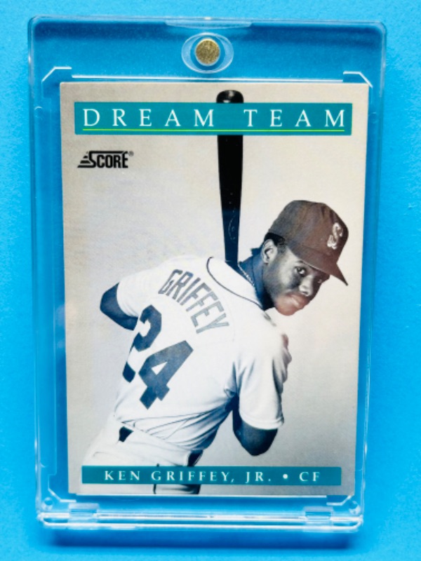 Photo 1 of 686592…score Jen Griffey Jr. dream team card 892 in hard plastic case 