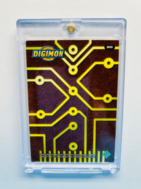 Photo 3 of 686627…Dgimon ShogunGekomon card D10 card in hard plastic case 