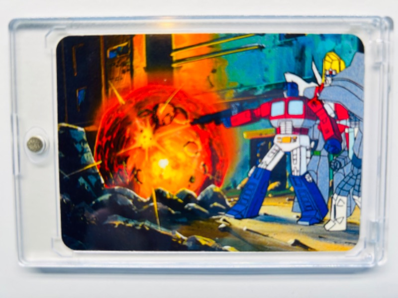 Photo 1 of 686657…1985 transformers series 1 card 151 in hard plastic case 