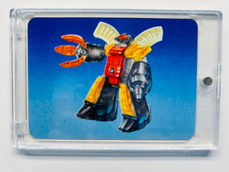 Photo 1 of 686661… 1985 transformers series 1 card 41  in hard plastic case 