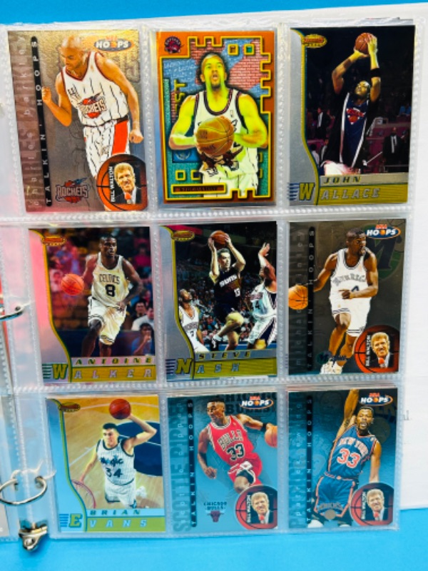 Photo 5 of 686674…108  mixed basketball refractor, chrome, and foil cards in binder 