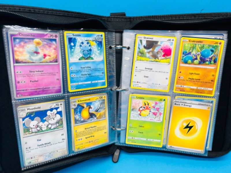 Photo 14 of 686676…112 mixed Pokémon cards in binder -various dates