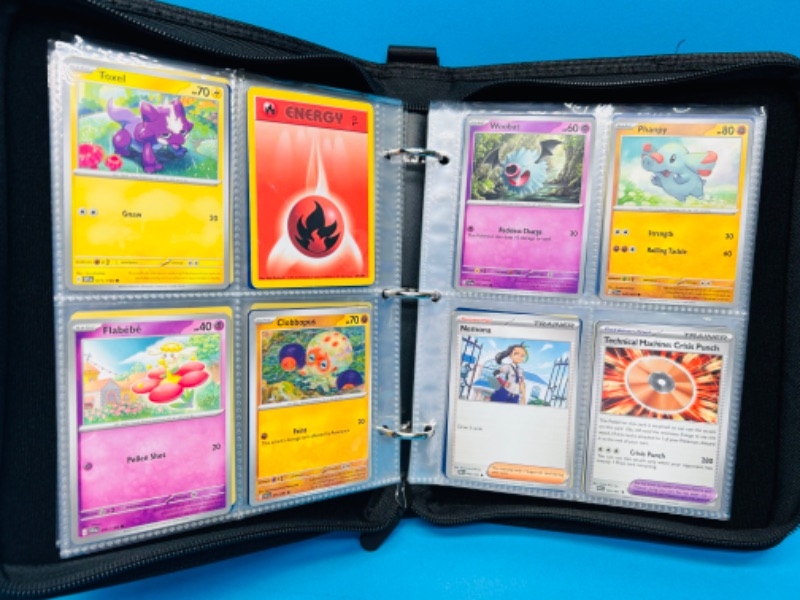 Photo 13 of 686676…112 mixed Pokémon cards in binder -various dates