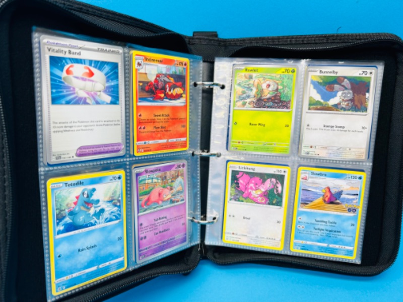 Photo 5 of 686676…112 mixed Pokémon cards in binder -various dates