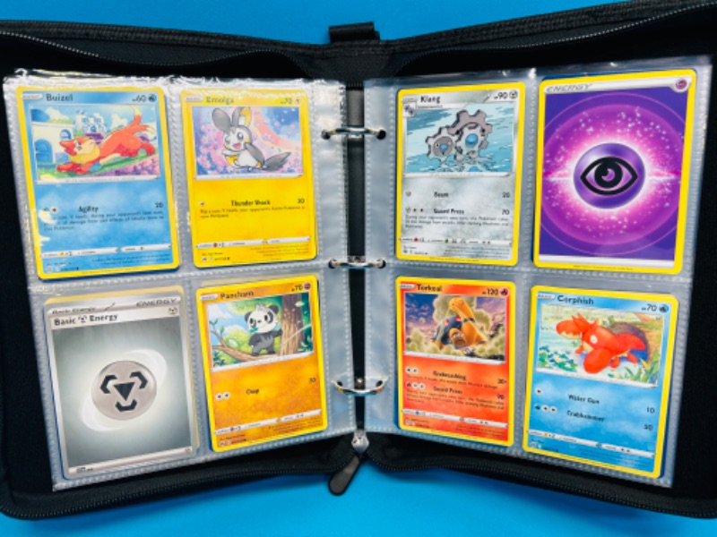 Photo 7 of 686676…112 mixed Pokémon cards in binder -various dates