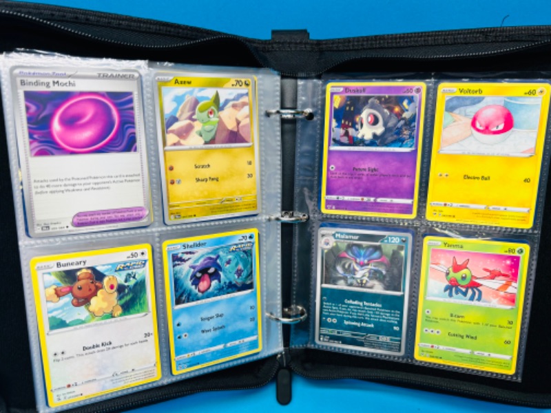 Photo 12 of 686676…112 mixed Pokémon cards in binder -various dates