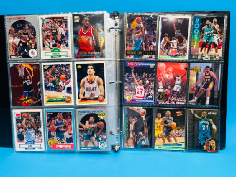 Photo 6 of 686687…252 mixed basketball trading cards in binder 