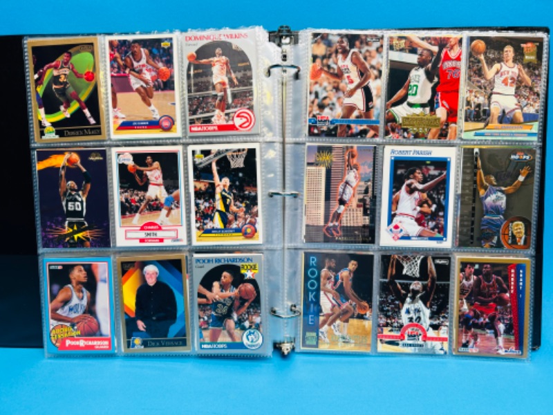 Photo 7 of 686687…252 mixed basketball trading cards in binder 