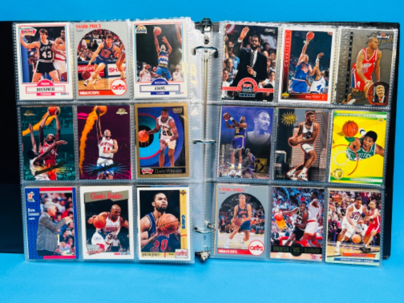 Photo 9 of 686687…252 mixed basketball trading cards in binder 