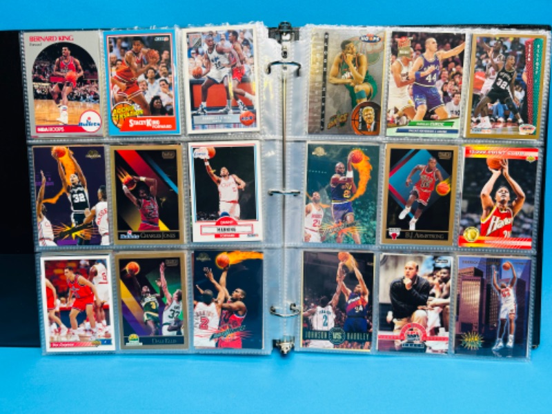 Photo 4 of 686687…252 mixed basketball trading cards in binder 