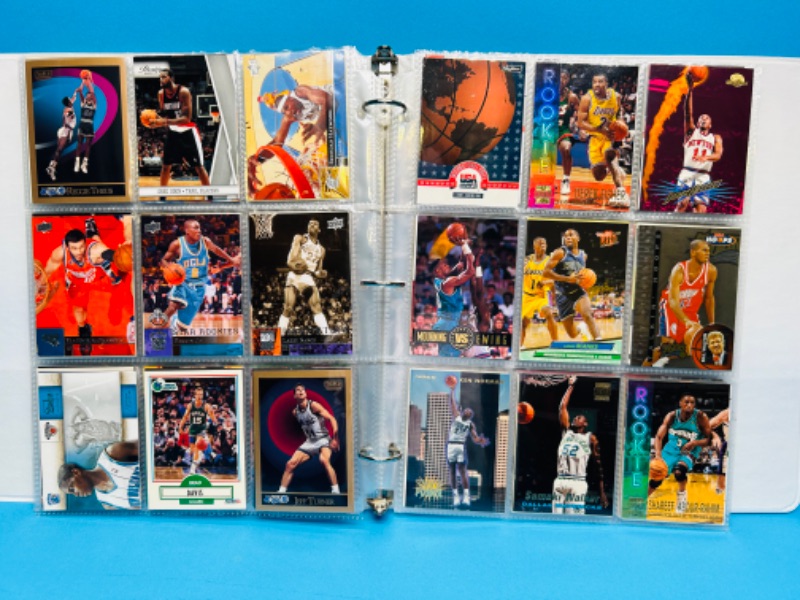 Photo 4 of 686688…252 mixed basketball trading cards in binder 