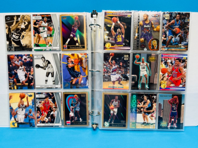 Photo 6 of 686688…252 mixed basketball trading cards in binder 