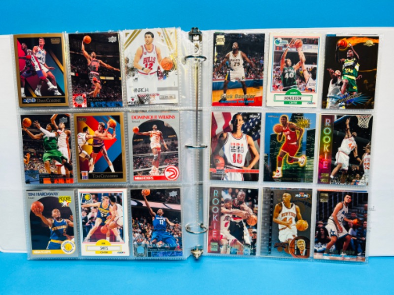 Photo 3 of 686688…252 mixed basketball trading cards in binder 