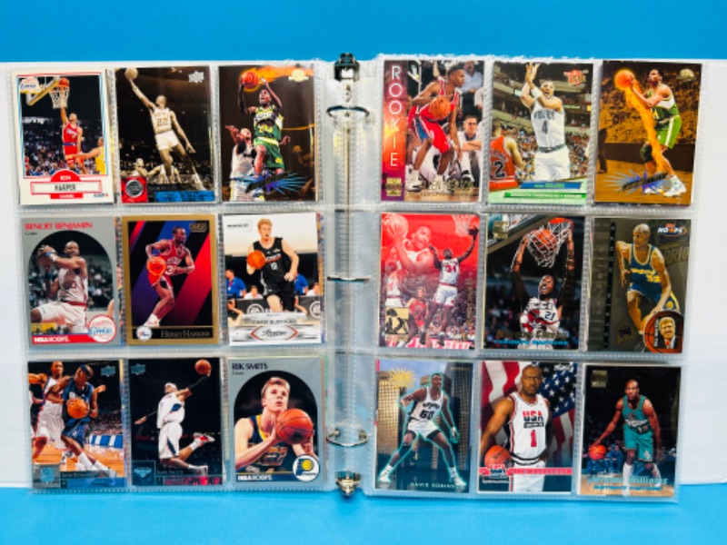 Photo 12 of 686688…252 mixed basketball trading cards in binder 