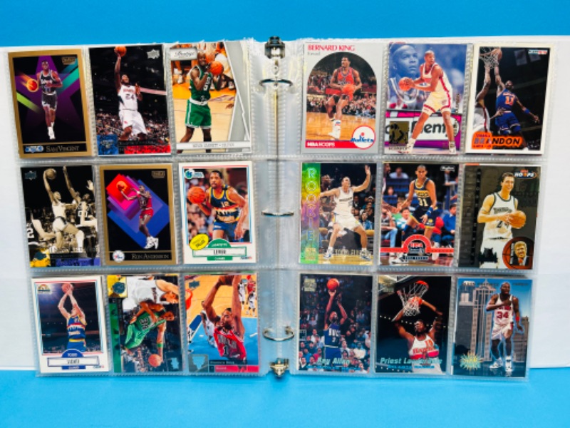 Photo 9 of 686688…252 mixed basketball trading cards in binder 