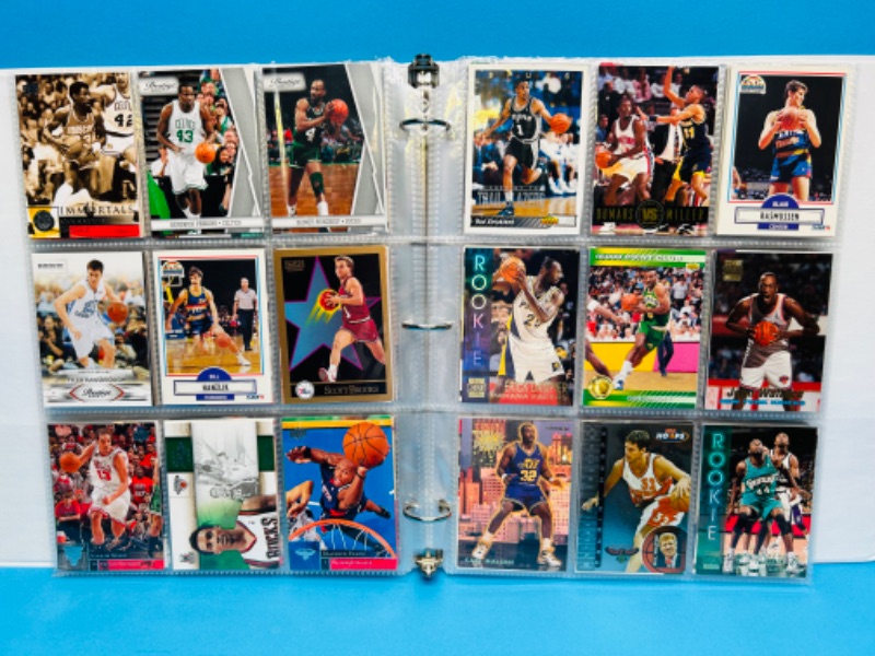 Photo 10 of 686688…252 mixed basketball trading cards in binder 