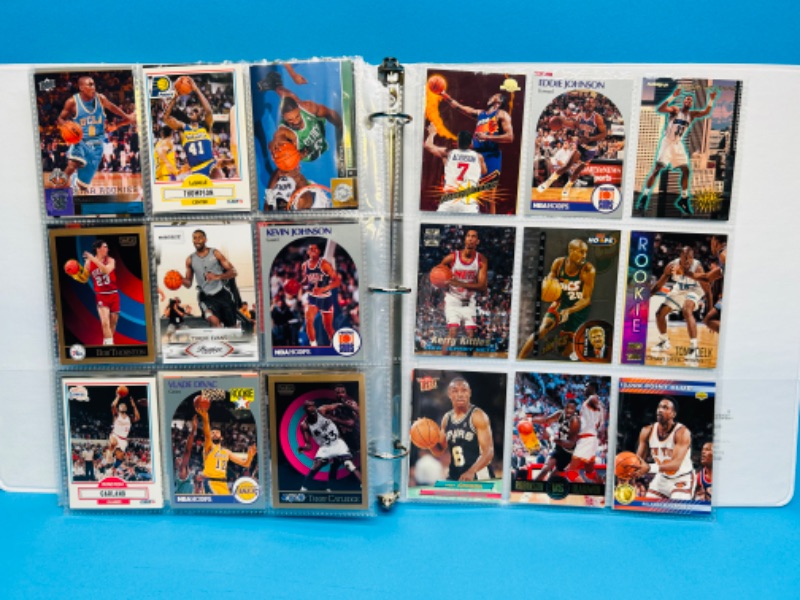 Photo 13 of 686688…252 mixed basketball trading cards in binder 