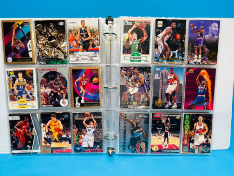 Photo 7 of 686688…252 mixed basketball trading cards in binder 