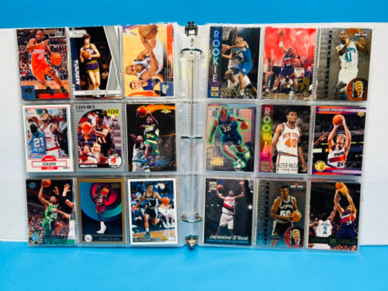 Photo 2 of 686688…252 mixed basketball trading cards in binder 