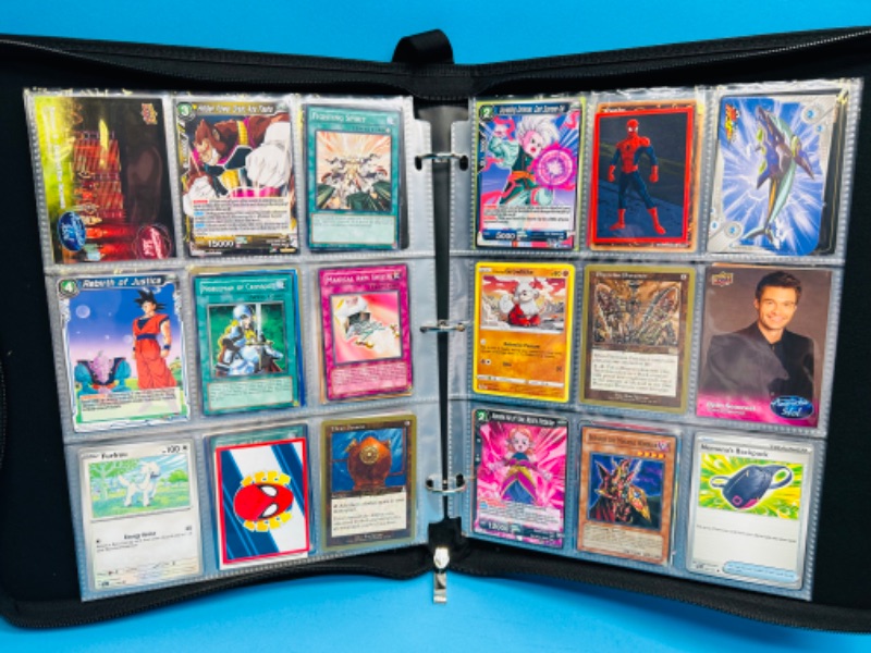 Photo 9 of 686689…final sales no returns no refunds-234 mixed character and gaming trading cards in binder 