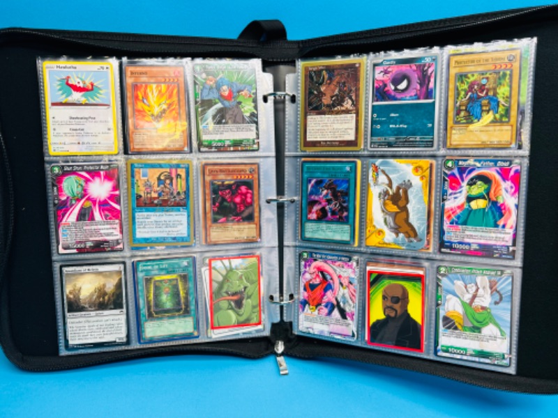 Photo 7 of 686689…final sales no returns no refunds-234 mixed character and gaming trading cards in binder 