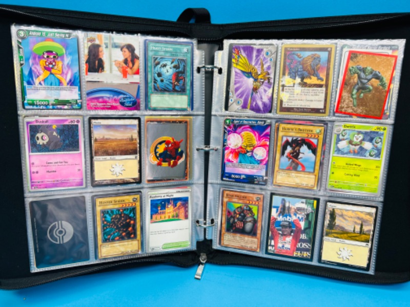 Photo 8 of 686689…final sales no returns no refunds-234 mixed character and gaming trading cards in binder 