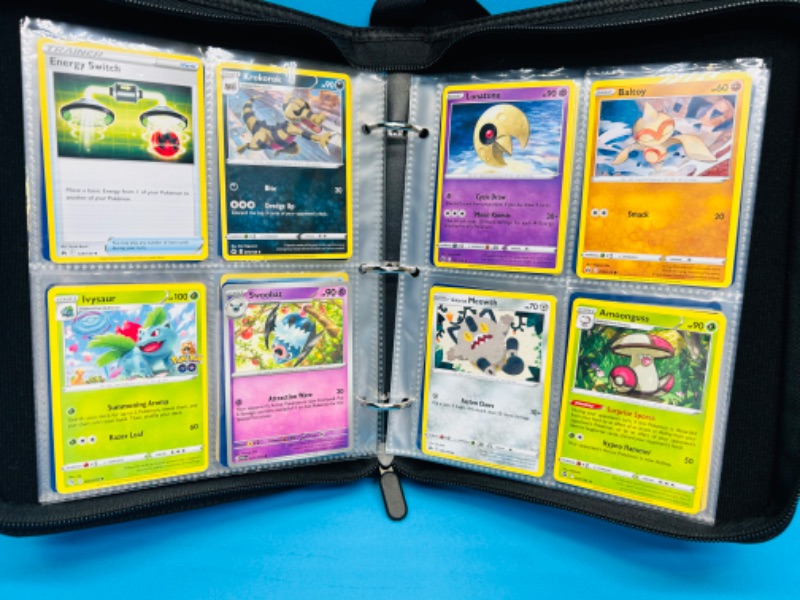 Photo 8 of 686690…120 mixed Pokémon cards in binder-various dates 