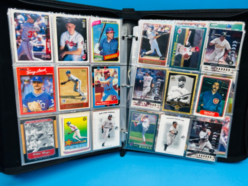 Photo 16 of 686692…360 mixed baseball trading cards in binder 