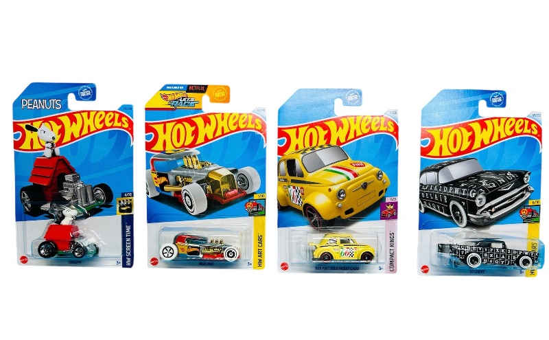 Photo 1 of 686696…4 hot wheels die cast cars 